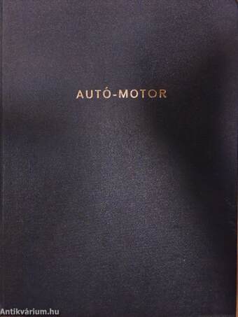 Autó-Motor 1984. január-december