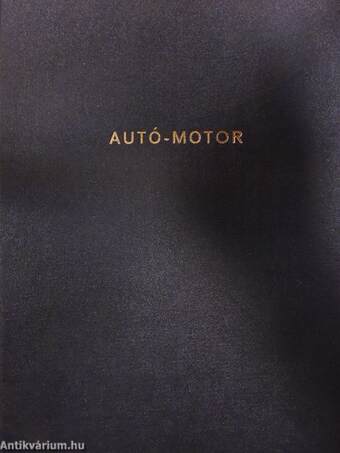 Autó-Motor 1987. január-december