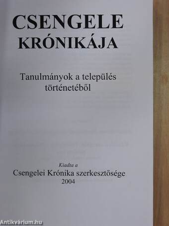 Csengele krónikája