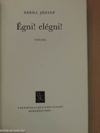 Égni! elégni!