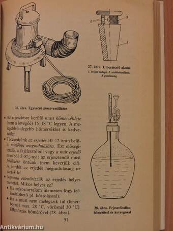 A must és a bor egyszerű kezelése