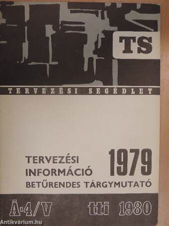 Tervezési információ 1979