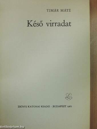 Késő virradat