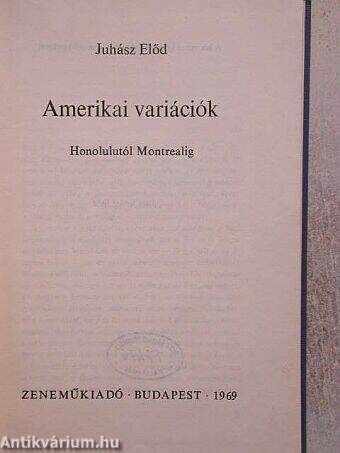 Amerikai variációk