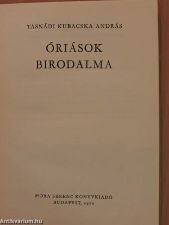 Óriások birodalma