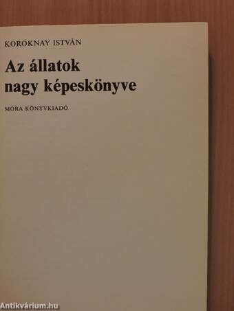 Az állatok nagy képeskönyve