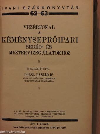 Vezérfonal a kéményseprőipari segéd- és mestervizsgálatokhoz