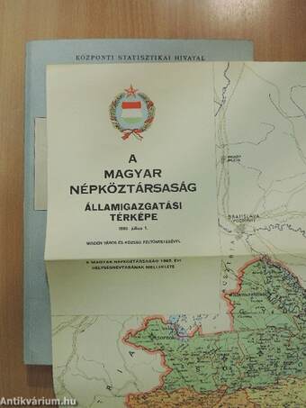 A Magyar Népköztársaság helységnévtára 1985