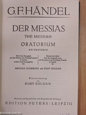 Der Messias/The Messiah