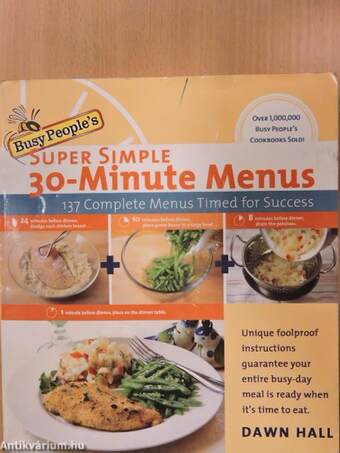 Busy People's Super Simple 30-Minute Menus