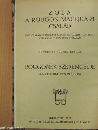 Rougonék szerencséje