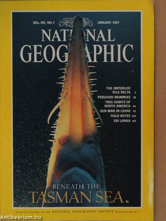 National Geographic January-December 1997.