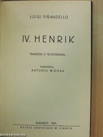 IV. Henrik