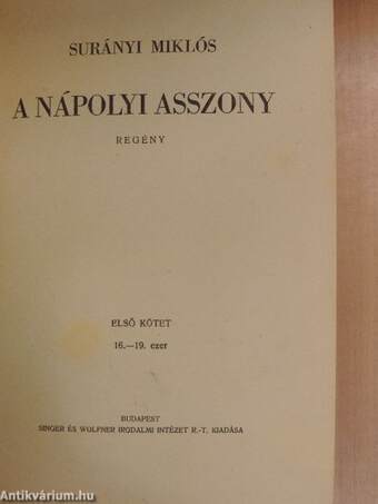 A nápolyi asszony I-II.