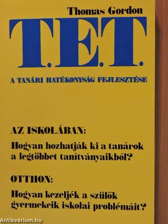 T. E. T. - A tanári hatékonyság fejlesztése