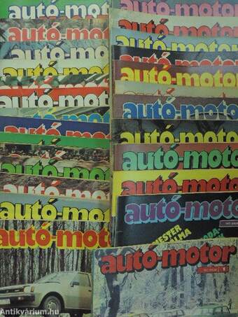 Autó-Motor 1983. január-december/Autó-Motor Magazin 1983. nyár, ősz