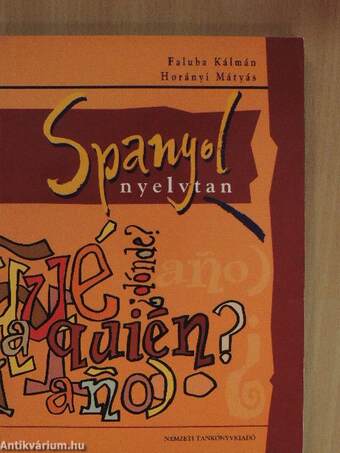 Spanyol nyelvtan