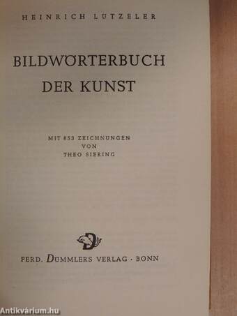 Bildwörterbuch der Kunst