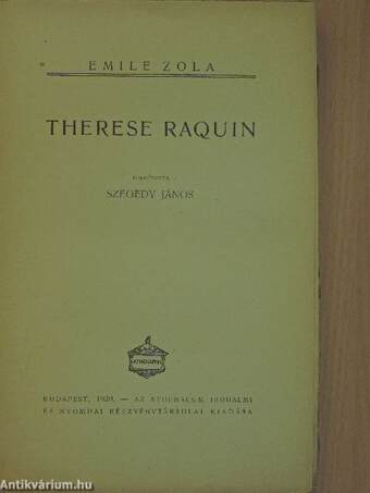 Therese Raquin