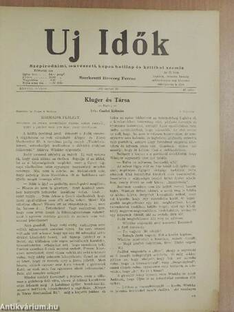 Uj Idők 1932. október 23.