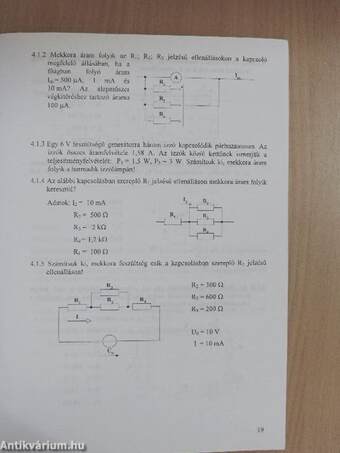 Elektrotechnika példatár I-II.