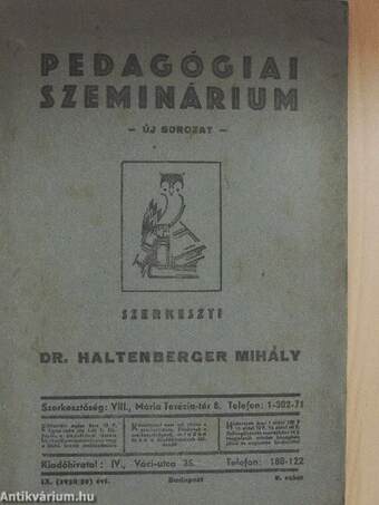 Pedagógiai Szeminárium 1938/39./8.