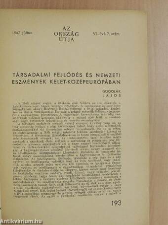 Az ország útja 1942. július