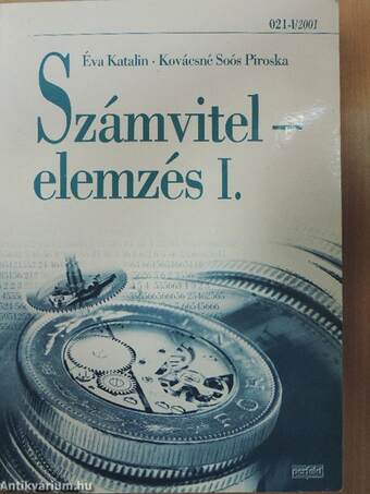 Számvitelelemzés I-II.