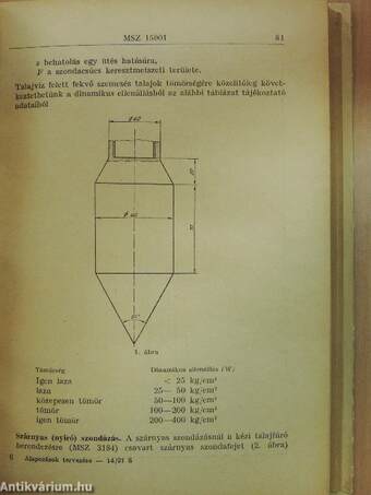 Alapozások tervezése I.