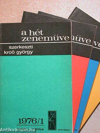 A hét zeneműve 1976/1-4.