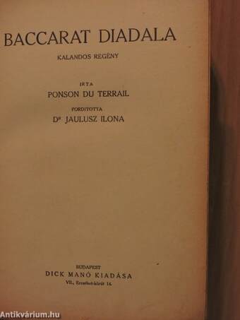 Baccarat diadala