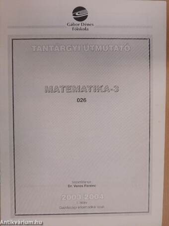 Matematika-3