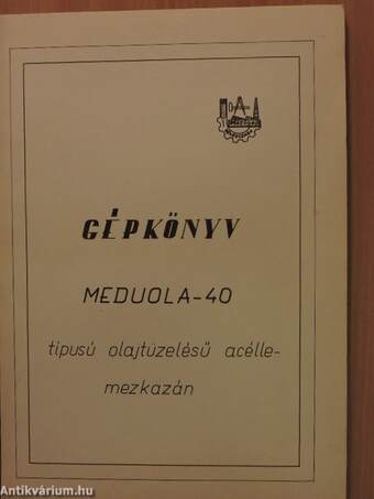 Meduola-40 típusú olajtüzelésű acéllemezkazán