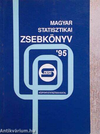 Magyar statisztikai zsebkönyv 1995.