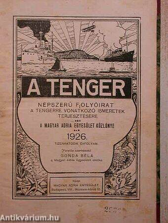 A tenger 1926