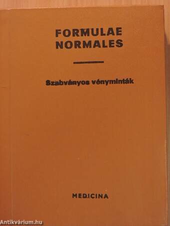 Formulae Normales 6.