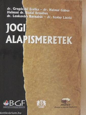 Jogi alapismeretek