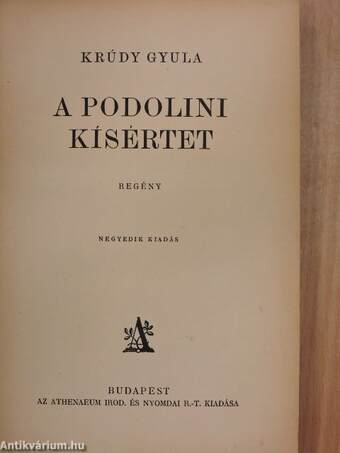 A podolini kísértet