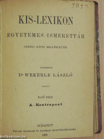 Kis-Lexikon I-II.