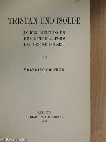 Tristan und Isolde