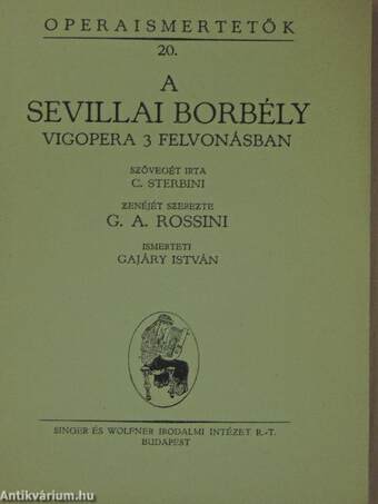 A sevillai borbély