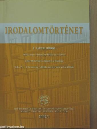 Irodalomtörténet 2009/1-4.