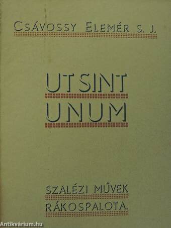 "Ut sint unum"