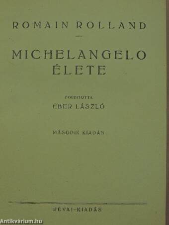 Michelangelo élete