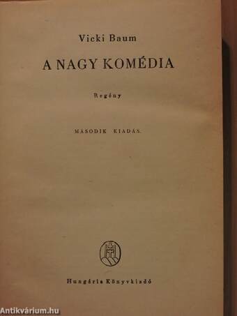 A nagy komédia