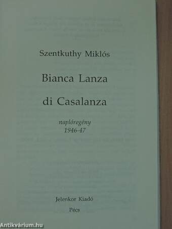 Bianca Lanza di Casalanza