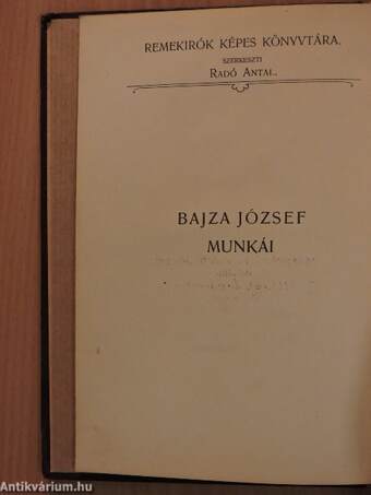 Bajza József munkái