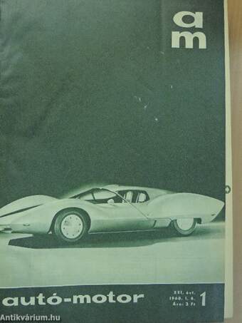 Autó-Motor 1968. január-december