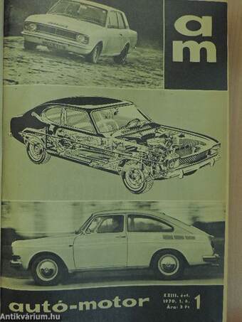 Autó-Motor 1970. január-december
