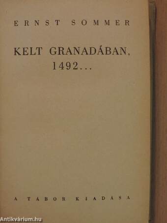 Kelt Granadában, 1492...